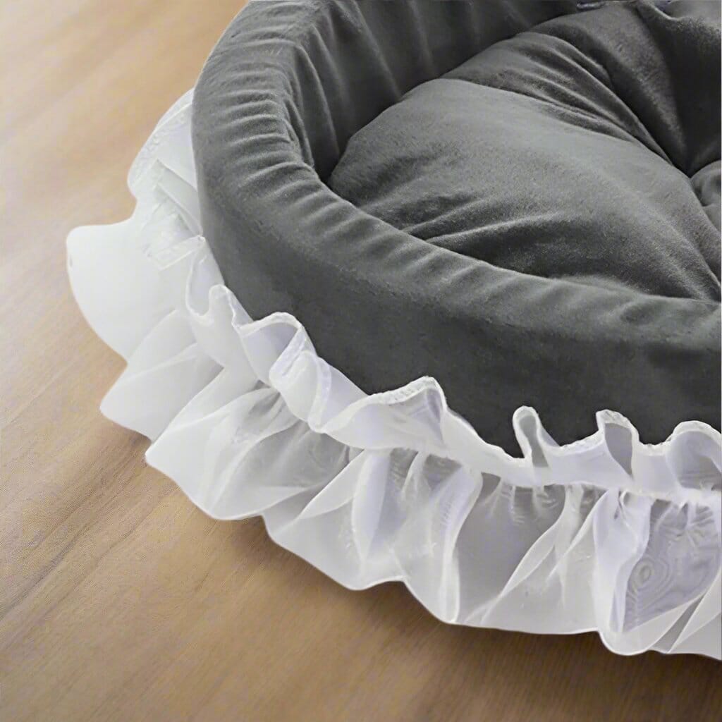Lit Pour Chien - CuteLaceDogBed™ - Gris